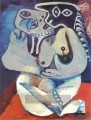 Frau dans un fauteuil 1971 kubist Pablo Picasso